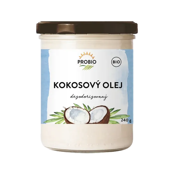 PROBIO Olej kokosový dezodorizovaný 240 g BIO